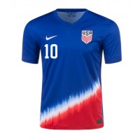 Maglia Calcio Stati Uniti Christian Pulisic #10 Seconda Divisa Copa America 2024 Manica Corta